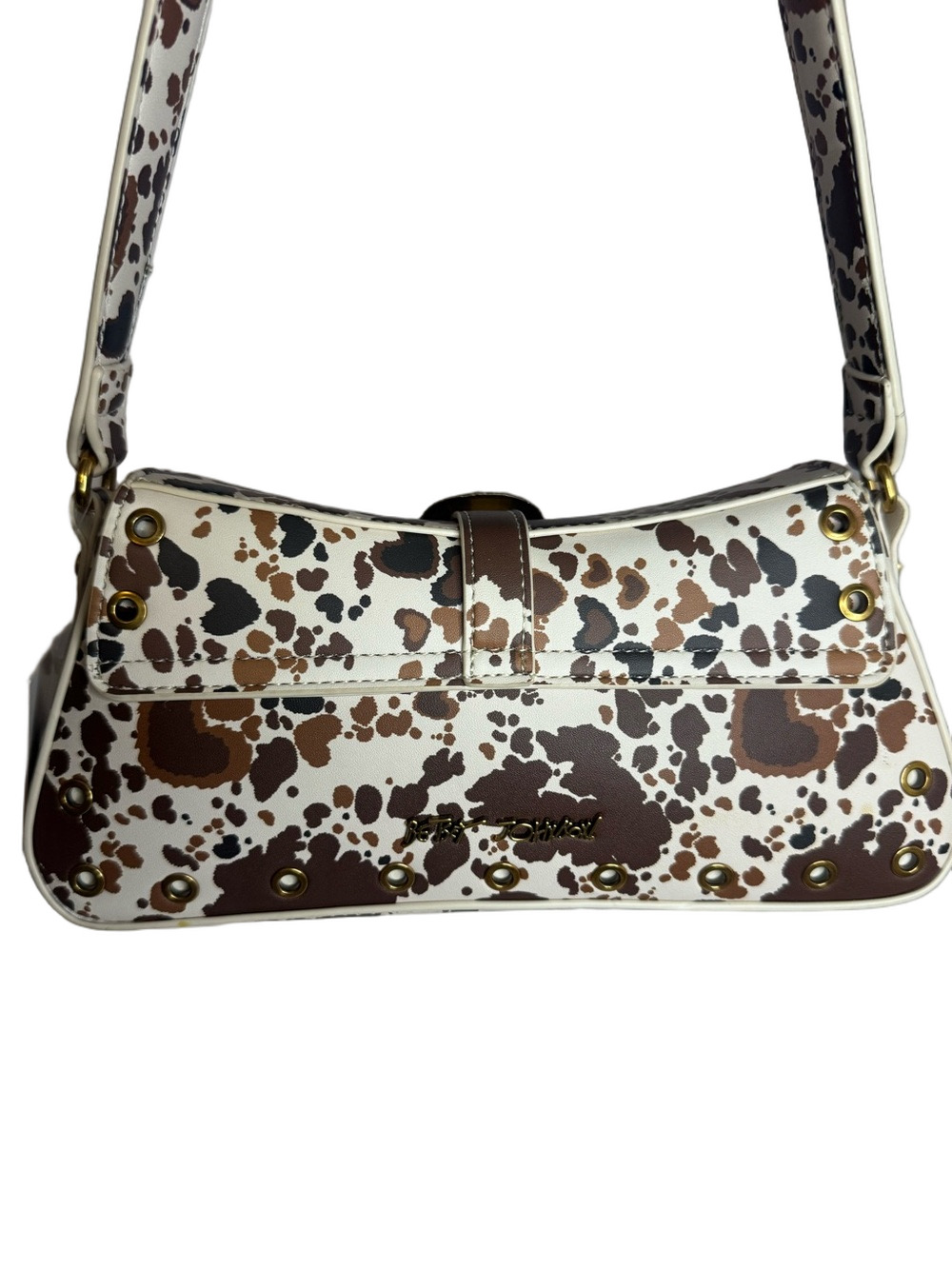 Betsey Johnson NWT XO ISLA Vegan Leather Shoulder Bag
